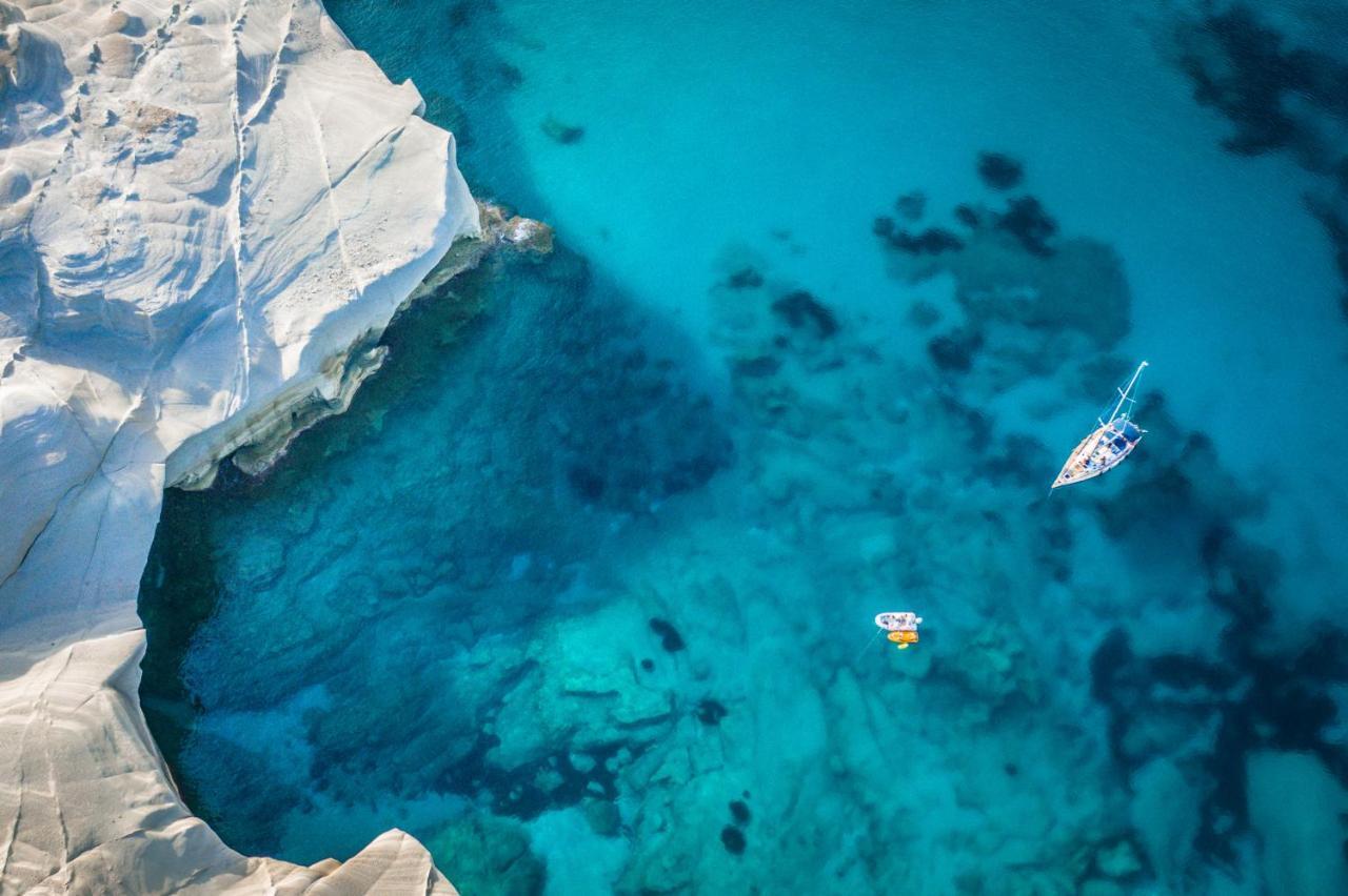 Psaravolada Hotel Milos Agia Kiriaki Beach  Exterior foto